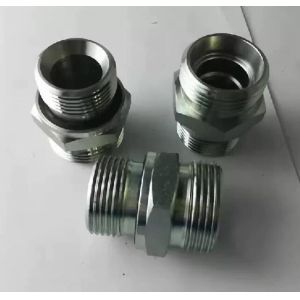 Bsp Thread 60 Stud Ends Combination Joint Fittings for Hydraulic Adapter Rubber