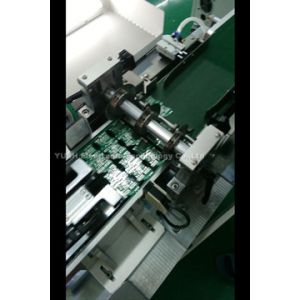 China Pneumatic PCB Depaneling Machine , pcb board Guillotine Cut-off Tools on sale