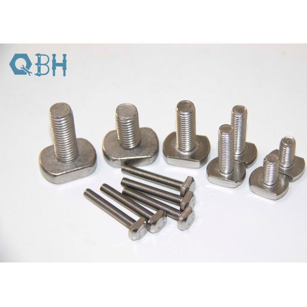 Quality Non-standard metric T bolt, stainless steel T bolt 304 316 A2-70 A2-80 A4-70 A4-80 wholesale