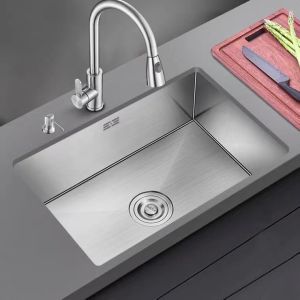 9L Rectangular Stainless Steel Kitchen Basin Under Counter Sink