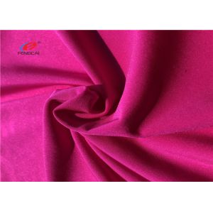 Plain Dyed 50D Stretch Polyester Spandex Fabric Warp Knitted