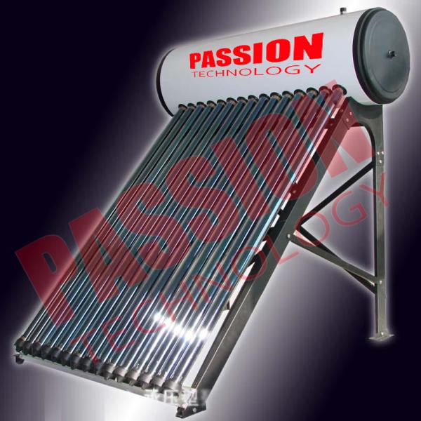 Quality 200L Compact Pressurized Vacuum Tube Thermal Solar Water Heater for Home wholesale