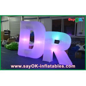 Inflatable Led Letter Model Decoration Words Wedding Inflable Giant Letter With