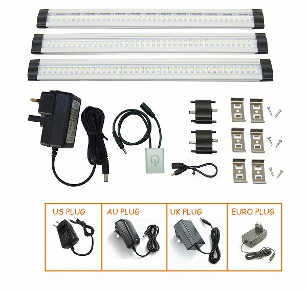 Touch dimmer switch led cabinetlight SMD3528/2835 led chip
