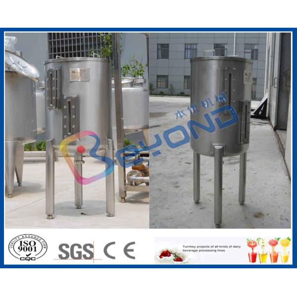 Customized Drum Jacketed Insulated Stainless Steel Storage Tank Liquid Water Storing Vessel
