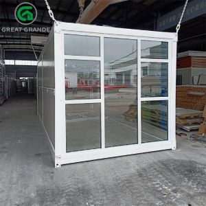 Cheap Prefab Modular Folding Camping Tiny Container House Home Office for sale