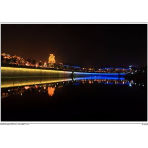 Electrostalic Spraying Led Linear Wall Washer Waterproof IP66 RGB