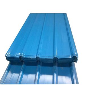 PPGI Metal Galvanized Steel Sheet Roof Plate Brick Red Steel Roofing Sheet Blue Corrugated Roofing Sheet in Silver Color