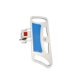 Hospital accessories Blue PP material with angle display guardrail