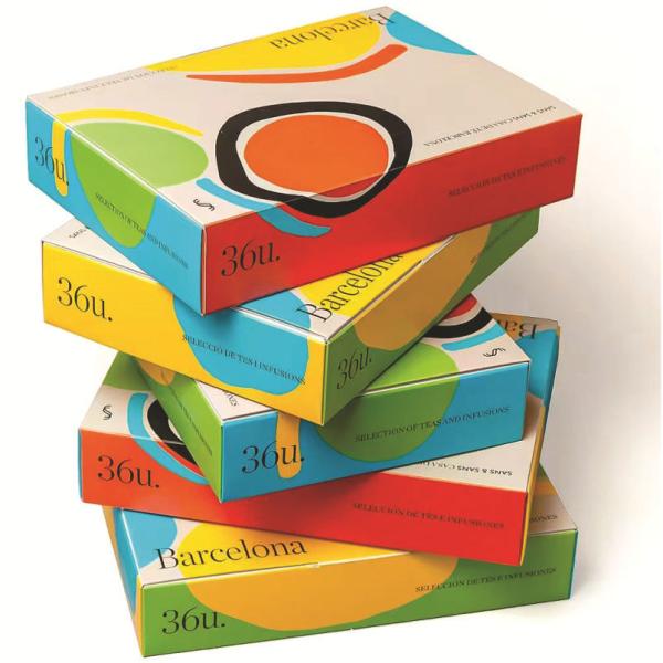 Modern Fashionable Custom Packaging Paper Box Corrugated Folding Boxes