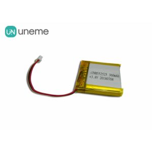 4.35V 360mAh High Voltage Lithium Battery Cell for Smart Watches Medical Devices