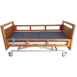 Electrically Operated Nursing Home Beds Rising Function Comfortable Homecare Hospital Beds