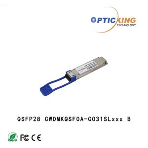 1311nm 1331nm 100G QSFP28 CWDM4 10km Fiber Optical Module