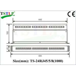 1000 Mbits/S RJ45 Surge Protector , Ethernet Surge Protector With 24 Channel