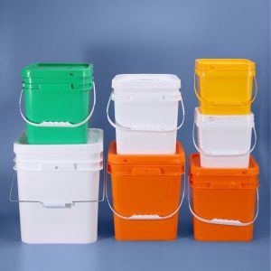PP Material Small Plastic Halloween Pumpkin Buckets With Lids 5L 8L 10L 13L 16L