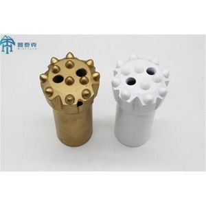 76mm T38 Thread Button Bit for High Resistance and High Footage Speed with Low