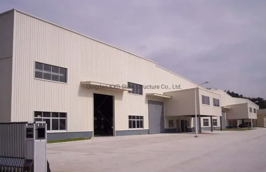 Prefabricated Light Steel Frame Buildings Food Processing Workshop Construction