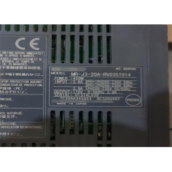 Quality MITSUBISHI Electric Amplifier MR-J3-20A-RV035T014 400W 2.6A Industrial AC SERVO DRIVE wholesale
