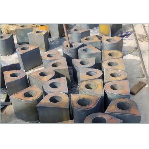 S235JR S355jr Customized Steel Plate Cutting CNC Machining Service