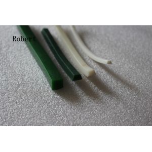 Hardness 75A Extruded Polyurethane , Conveyor Belt Belt Polyurethane Baffle