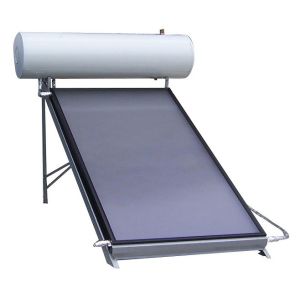 Direct-plug Flat Plate Compact Pressure Solar Heater ---Flat Collector Model