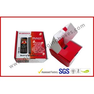 Foldable Art Paper Card Board Packaging Box For Carton Mobile Phone Package