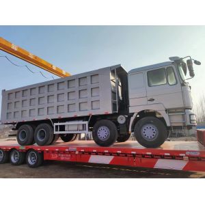 Shacman 8*4 Dump Truck Hw70 Wd615.69 EURO II Euro II Emission with Radial Tire