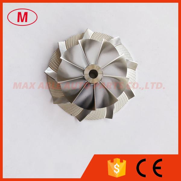 Quality TD04 reverse 42.00/60.00mm 9+0 blades high performance Turbocharger milling/aluminum 2618/billet compressor wheel wholesale