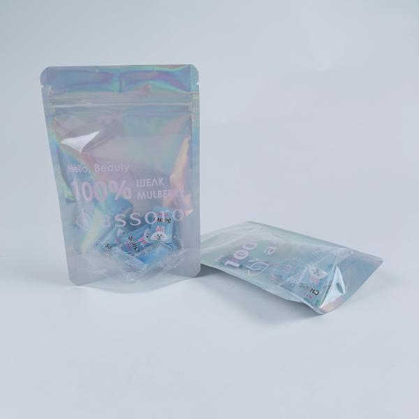 Quality CBD Flower Mylar Smell Proof Bags with window wholesale