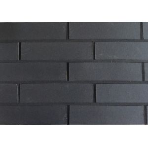 China Black Decorative Vintage Brick Veneer , Smooth Exterior Brick Panels on sale