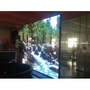 Indoor Transparent Glass LED Display , Transparent LED Panel Ultra Thin