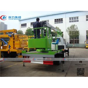 ISUZU 4x2 16M Truck Mounted Aerial Work Platform With Folded Arm
