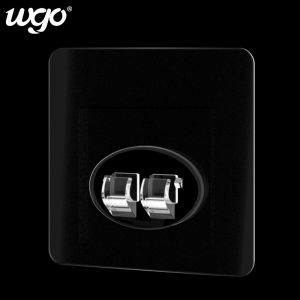 Transparent 5kg Self Sticking Wall Hooks 7x7cm PVC sticker Resin Material