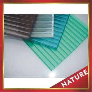 PC hollow board,twin-wall polycarbonate sheet,two layers pc sheet,hollow pc