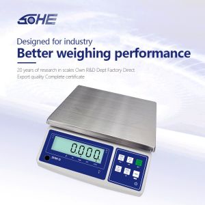 Precision Weighing Table Scale with 3KG Capacity and Customizable Signal Input