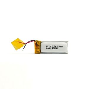 Toys 401030 80mah 3.7v Lithium Polymer Battery KC With Wire PCM Connector