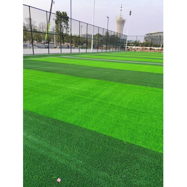 Quality Rubber Granules Synthetic Grass / Artificial Turf Dtex 8000-15000 Drainage System 50mm Pile Height wholesale