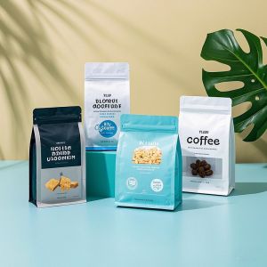 【8-Sided Sealed Flat Bottom Pouch】Food Grade Multi-Purpose Vacuum Packaging for