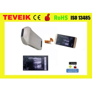 China Durable design 128 elements B/W wifi ultrasound machine mini wireless linear ultrasound probe for iphone and pad on sale