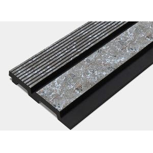 ISO9000 Indoor Wooden Wall Cladding 7cm 3d Fluted Wall Panels