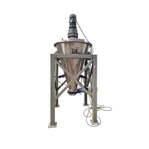 Conical Mixer for Mixing of Powder and Granular Materials in Chemical Food