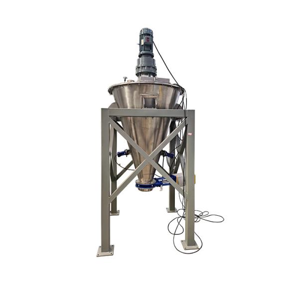 Conical Mixer for Mixing of Powder and Granular Materials in Chemical Food