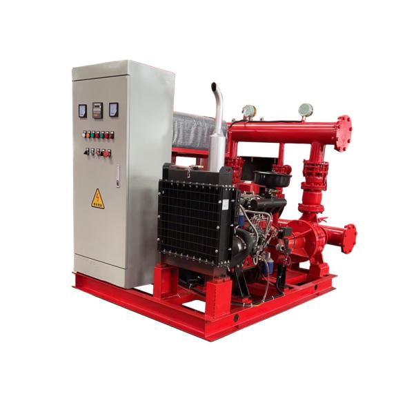 Supply Of Containainerised Fire Fighting Pump Station To Include Split Casing