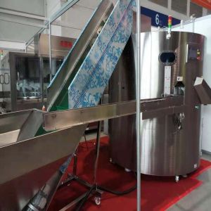 Feeder Plastic Bottle Unscrambler Machine Automatic Double Heads Filler