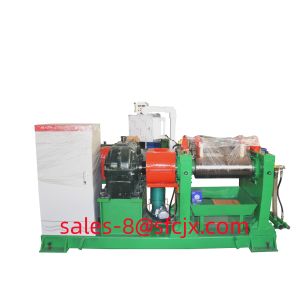 Variable Blade Speed Control 2 Roll Rubber Mixing Machine Customization
