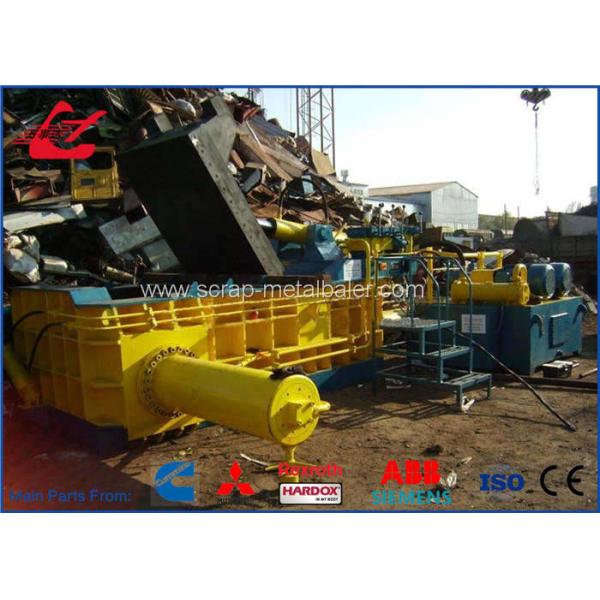 Middle Size Hydraulic Metal Baler Scrap Baling Press Machine For Aluminum Copper