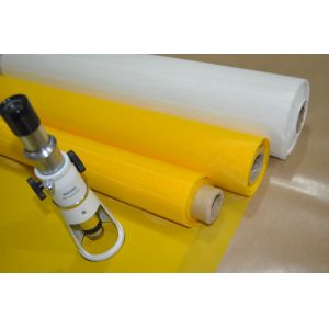 Customized Nylon Mesh Screen Roll / Polyester Printing Mesh Long Work Life