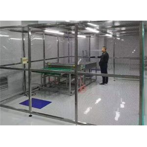 Unidirectional Air Flow Softwall Clean Room With Noise ≤75dB And Long-Lasting