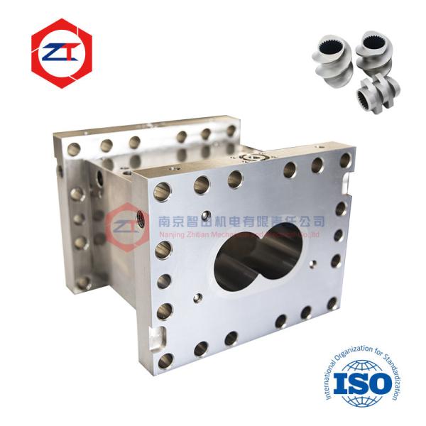 Segment Barrel For Zsk plastic Co-Rotating Twin Screw Extruder With Alloy Linner