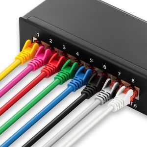 8 Port Pacthpanel UTP Wall Mount RJ45 Patch Panel Cat6 Cable Distributor